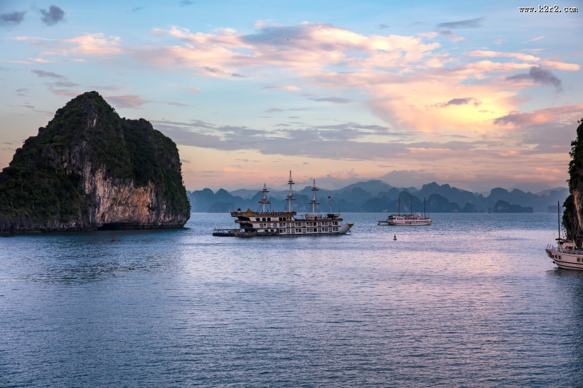 越南下龙湾风景图片
