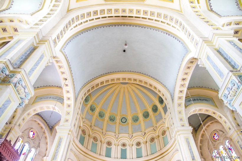 天津西开教堂图片