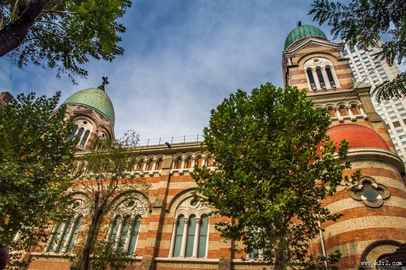 天津西开教堂图片