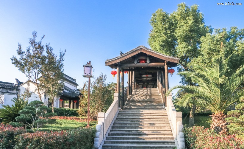 浙江嘉善西塘古镇风景图片