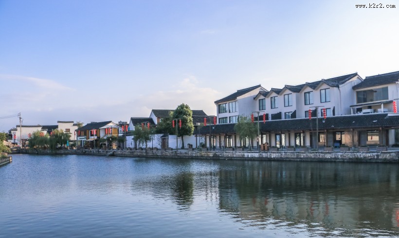 浙江嘉善西塘古镇风景图片