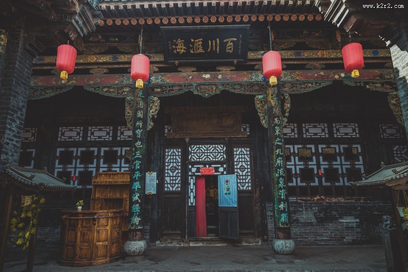 山西平遥古城建筑风景图片大全