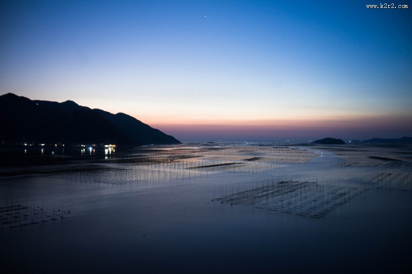 福建宁德霞浦滩涂风景图片