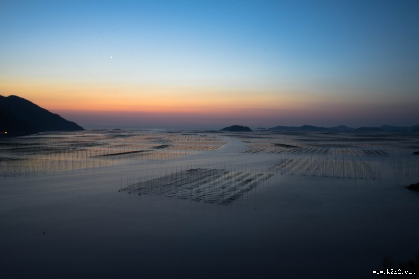 福建宁德霞浦滩涂风景图片