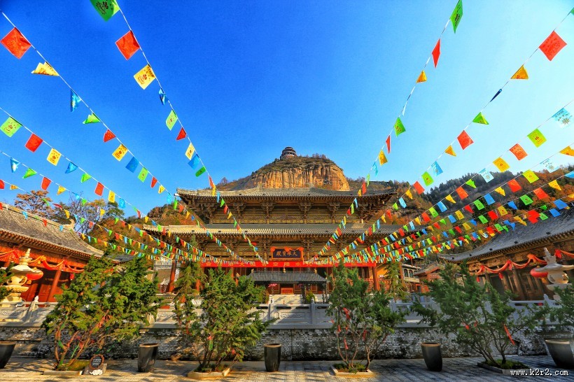 陕西宝鸡九龙山八景风景图片