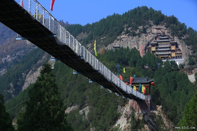 陕西宝鸡九龙山八景风景图片