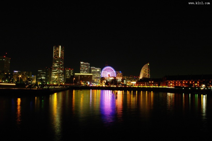 日本横滨夜景高清图片