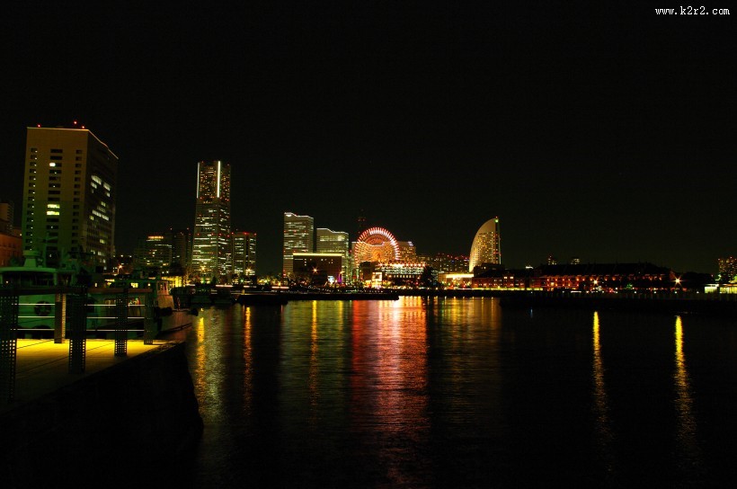 日本横滨夜景高清图片