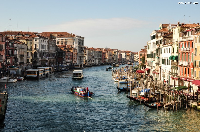 旧照片：威尼斯城市风景图片大全