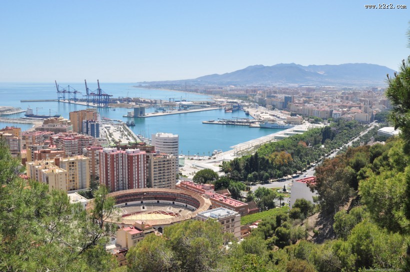 西班牙马拉加城市图片大全