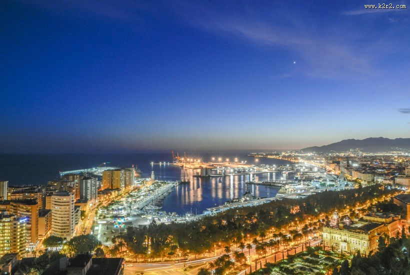 西班牙马拉加城市图片大全