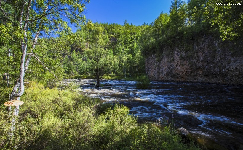 内蒙古阿尔山三潭峡风景图片