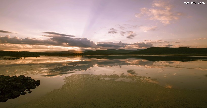 内蒙古阿尔山杜鹃湖风景图片
