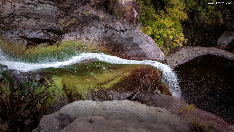 北京双龙峡风景图片