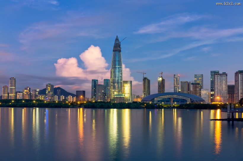 深圳湾风景图片大全