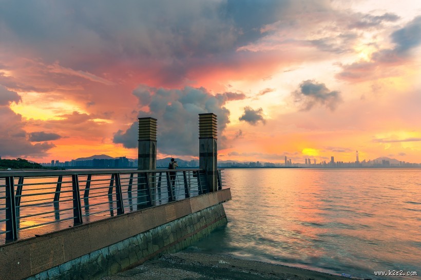 深圳湾风景图片大全