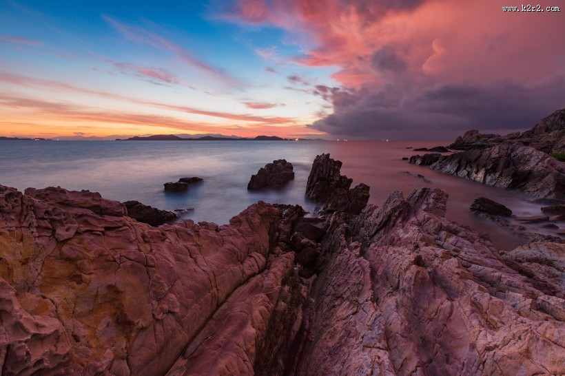 广东深圳黑岩角风景图片