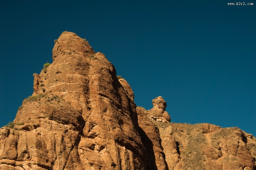 甘肃冰沟丹霞风景图片