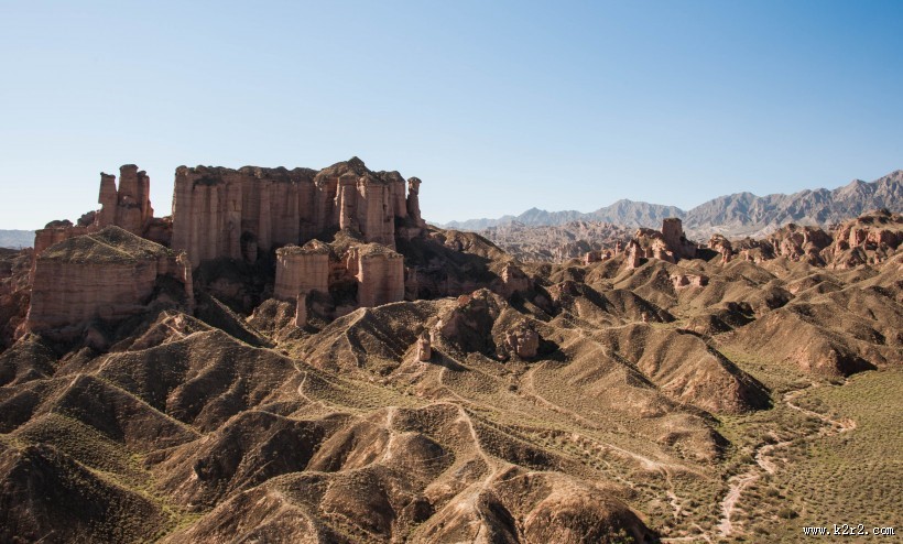 甘肃冰沟丹霞风景图片