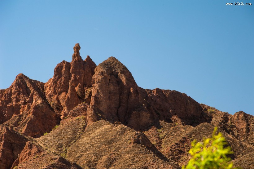 甘肃冰沟丹霞风景图片