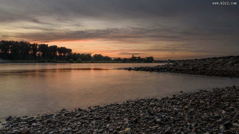 瑞士莱茵河畔风景图片大全