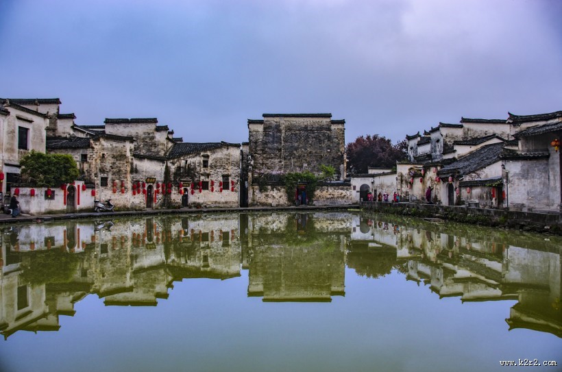 安徽宏村风景图片