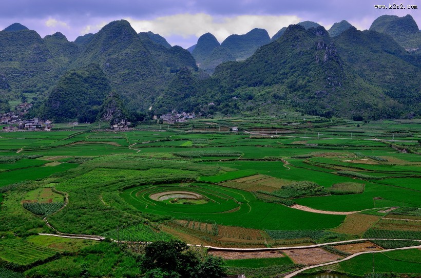 贵州万峰林风景图片