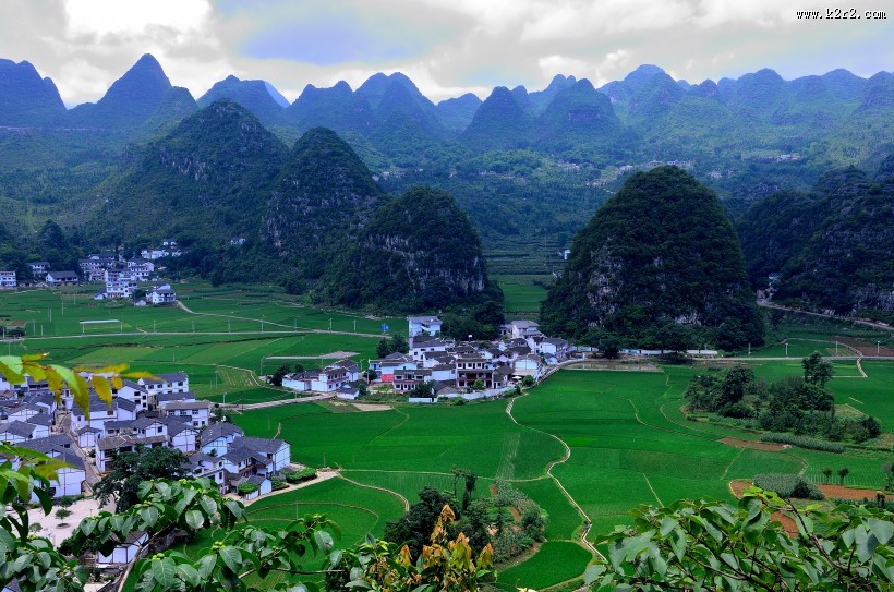 贵州万峰林风景图片