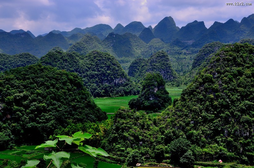 贵州万峰林风景图片