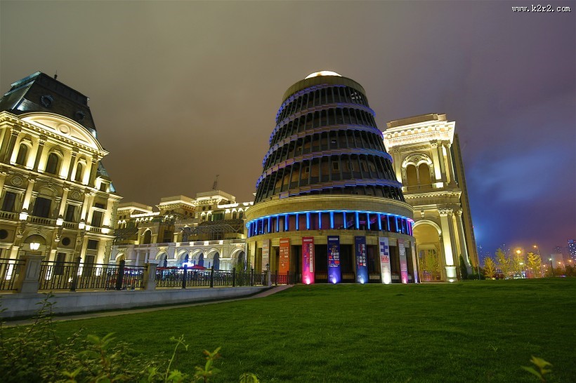 辽宁大连东港夜景图片大全
