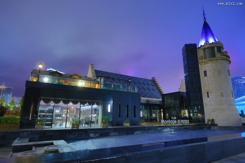 辽宁大连东港夜景图片大全