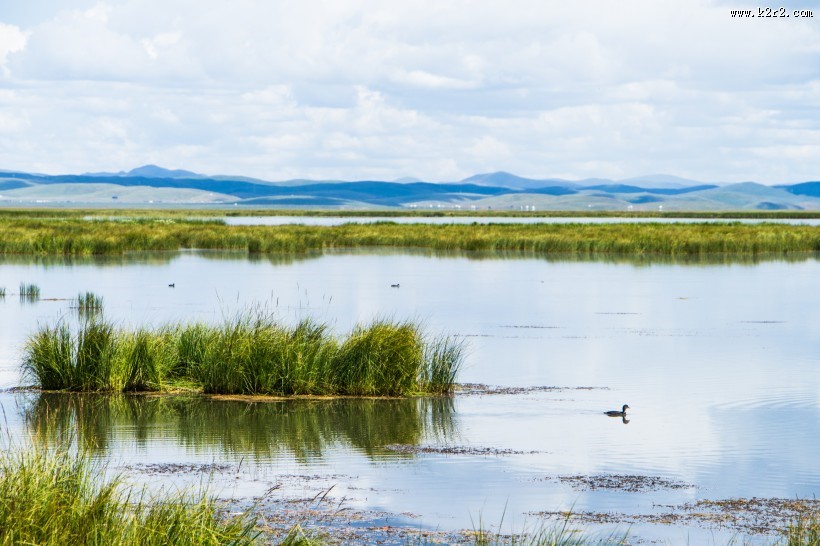 四川花湖优美风景图片大全