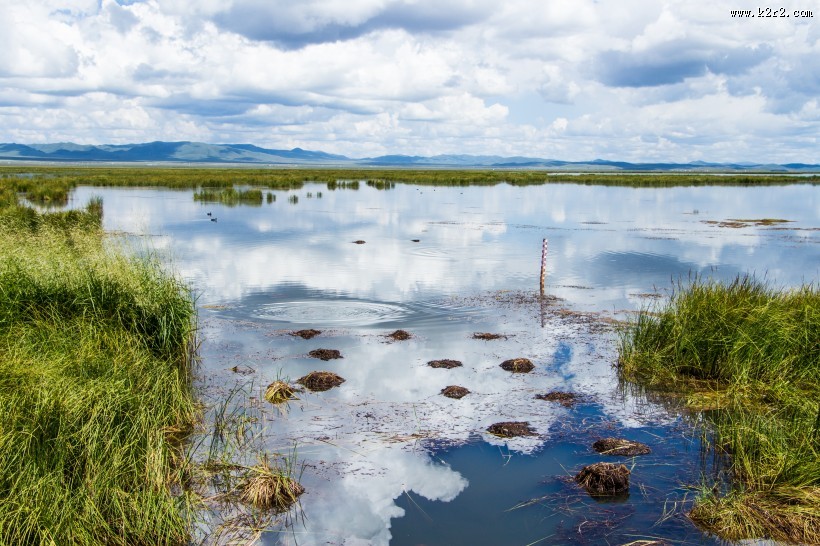四川花湖优美风景图片大全