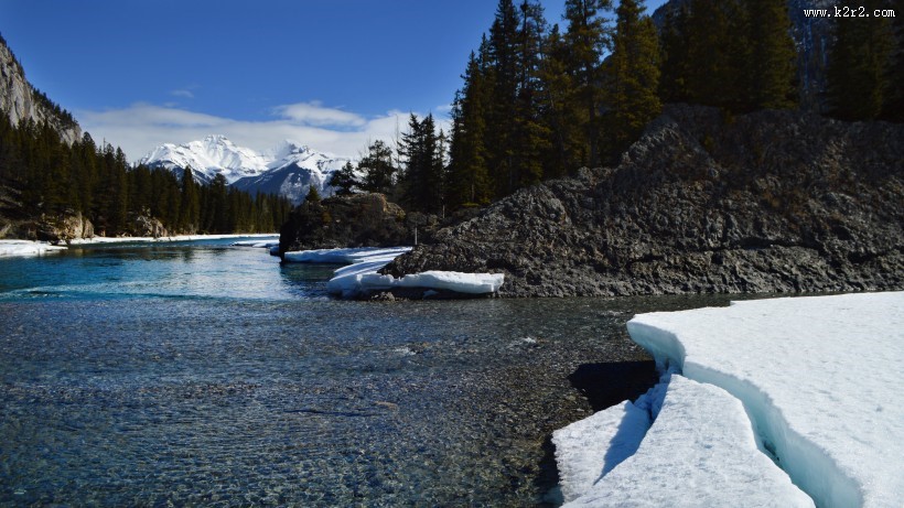 加拿大班夫国家公园风景图片大全