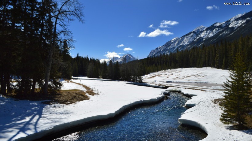加拿大班夫国家公园风景图片大全