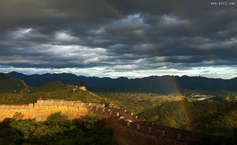 河北金山岭长城风景图片大全