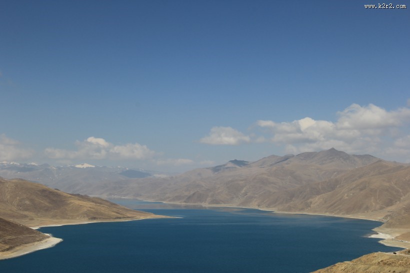 西藏美丽的羊卓雍措风景图片大全