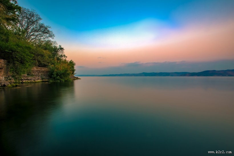 云南玉溪抚仙湖风景图片大全