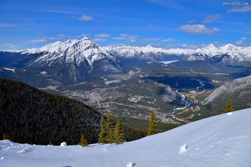 美国落基山脉风景图片大全