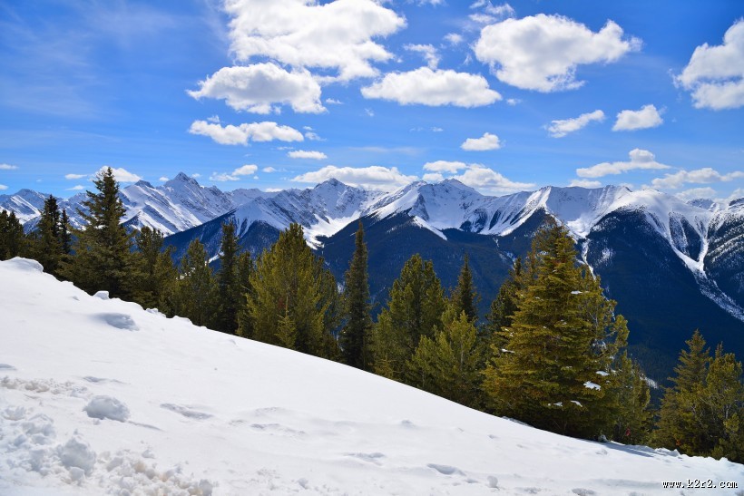 美国落基山脉风景图片大全