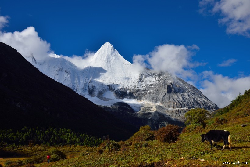 四川稻城亚丁风景图片