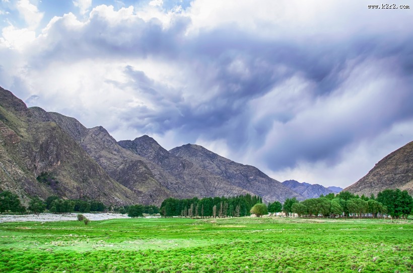 新疆克尔古提峡谷风景图片大全
