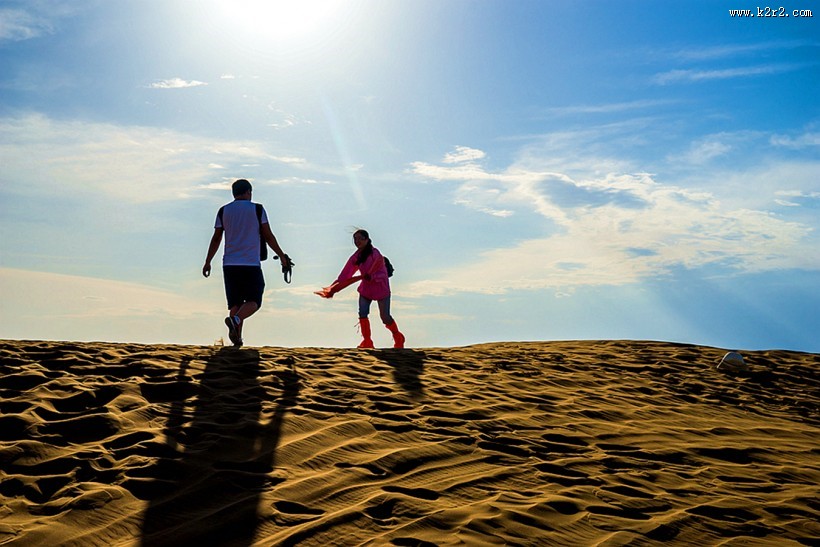 新疆库木塔格沙漠风景图片大全
