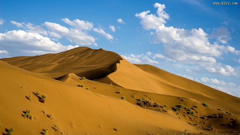 新疆库木塔格沙漠风景图片大全