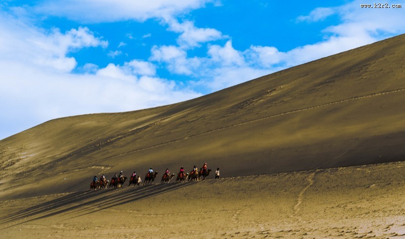 甘肃鸣沙山风景图片大全