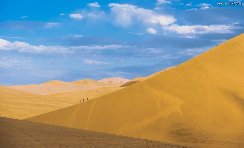 甘肃鸣沙山风景图片大全