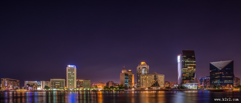 迪拜城市风景图片