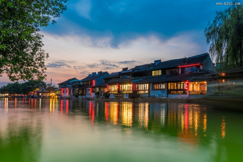 浙江嘉善西塘古镇图片