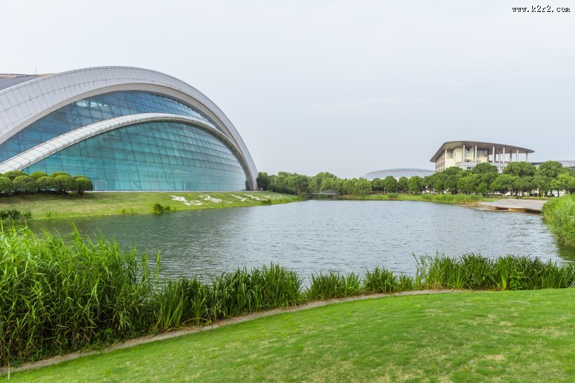 上海视觉艺术学院校园风景图片