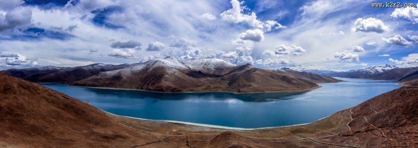 西藏羊卓雍错风景图片大全